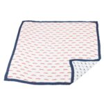 Fire Truck and Dalmatian Bamboo Muslin Newcastle Blanket - Image 4