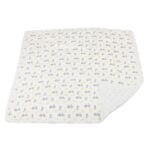 Vintage Bicycle and Northern Star Bamboo Muslin Newcastle Blanket - Image 4