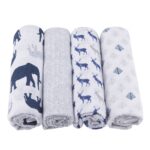 In the Wild Cotton Muslin Swaddle 4PK - Image 2