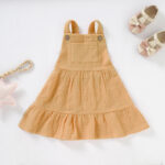 Organic Cotton Muslin Baby Dress - Image 4
