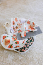 Welcome Baby Girl - Peaches & Lamb Gift Basket - Image 3