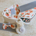 Welcome Baby Girl - Peaches & Lamb Gift Basket