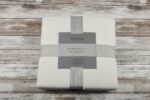 Pristine White Oversized King Luxury Bamboo Muslin Bed Blanket - Image 2