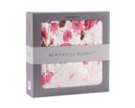 Cherry Blossom Bamboo Muslin Newcastle Blanket - Image 4