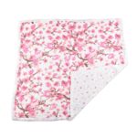 Cherry Blossom Bamboo Muslin Newcastle Blanket - Image 2