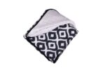 Moroccan Blue Cotton Muslin Newcastle Blanket - Image 4