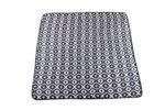 Moroccan Blue Cotton Muslin Newcastle Blanket - Image 3
