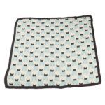 Peek-A-Boo Cats and Pencil Stripe Bamboo Muslin Newcastle Blanket - Image 4