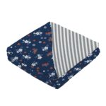 Serenity and Finley Stripe Bamboo Muslin Newcastle Blanket - Image 3