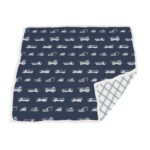 Things That Go and Buffalo Check Plaid Newcastle Blanket - Image 4