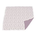 Winsome Butterflies and Orchid Lavender Cotton Newcastle Blanket - Image 4