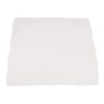 Carnelian Peaches and Black and White Polka Dot Newcastle Blanket - Image 5