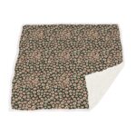 Canyon Sunset Flowers and White Polka Dot Newcastle Blanket - Image 4
