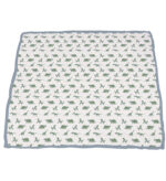 Granite Green Dinosaurs and Blue Fog Cotton Newcastle Blanket - Image 5