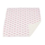 Pink Monster Trucks & Pink Polka Dot Bamboo Newcastle Blanket - Image 4