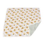 Sunflower Farm and Sage Green Stripe Newcastle Blanket - Image 4