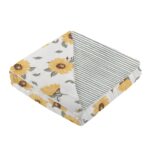 Sunflower Farm and Sage Green Stripe Newcastle Blanket - Image 3