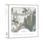 Mountain Moose and Hunter's Camo Newcastle Blanket - Image 2