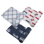 Things That Go Swaddle 3 Pack - Image 3