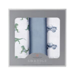 Rough Terrain Cotton Swaddle 3 Pack