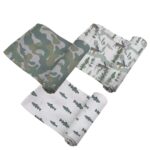 Gone Fishing Bamboo Swaddle 3 Pack - Image 2