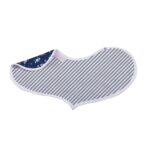 Blooms Floral Bamboo Heart Bib 2PK - Image 3
