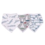 Ocean Tides Bamboo Bandana Bibs 3PK - Image 2