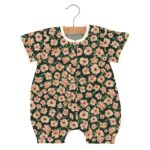 Canyon Sunset Flowers Bamboo Newcastle Mini Romper