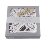Animal Print Bamboo Hooded Towel and Washcloth Set - Image 5