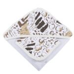 Animal Print Bamboo Hooded Towel and Washcloth Set - Image 4
