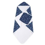 Serenity Floral Bamboo Hooded Towel and Washcloth Set - Image 2