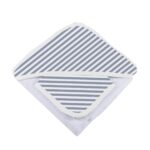 Finley Stripe Bamboo Hooded Towel and Washcloth Set - Image 5