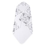 London, Paris, New York Hooded Towel and Washcloth Set - Image 2