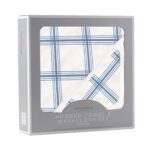 Blue Buffalo Check Plaid Hooded Towel and Washcloth Set - Image 3