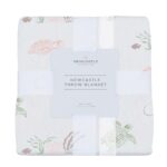 Turtles Bamboo Muslin Throw Blanket