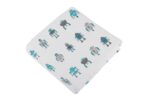 Robots Cotton Muslin Newcastle Blanket - Image 3
