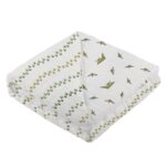 Dino Feet and Pteranodon Cotton Muslin NewcastleBlanket - Image 2