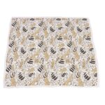 Hungry Giraffe and Animal Print Bamboo Muslin Newcastle Blanket - Image 4