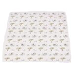Hear Me Roar Lion and Rhinos and Elephants Bamboo Newcastle Blanket - Image 5