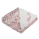 Mermaids and Scales Bamboo Muslin Newcastle Blanket - Image 2