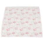 Turtles and Water Lily Bamboo Muslin Newcastle Blanket - Image 4