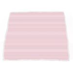 Playful Kitty and Candy Stripe Bamboo Muslin Newcastle Blanket - Image 5