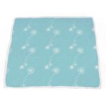 Corgi and Dandelion Seeds Bamboo Muslin Newcastle Blanket - Image 4