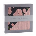 Peonies and Pearl Polka Dot Newcastle Blanket - Image 2