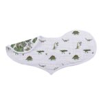 Dino Days Cotton Burp Cloth Bib 2PK - Image 2