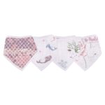 Under The Sea Bamboo Bandana Bib 4PK - Image 2
